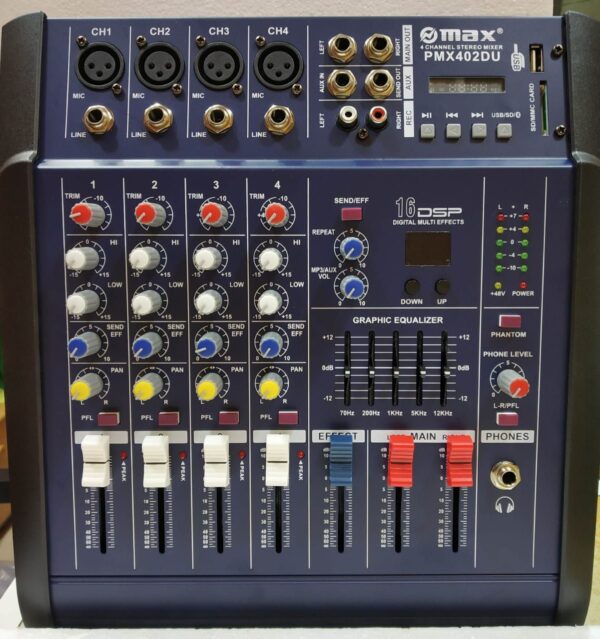 OMax 4 Channel mixer